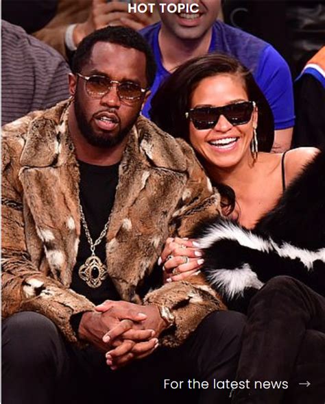 Diddy Faces Explosive Lawsuit Ex Girlfriend Cassie Alleges Decade Long