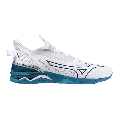 Wave Mirage 5 White Handball Shoes Mizuno Europe