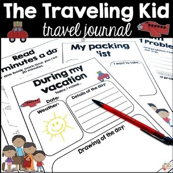 Travel Journal By Michelle Dupuis Education Tpt