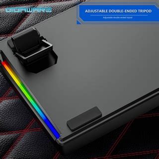 Dark Alien K710 RGB Hot Swappable Mechanical Gaming Keyboard Detachable Type Cable 71 Keys