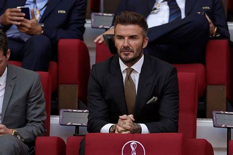 David Beckham supports England team at the World Cup amid Qatar ...