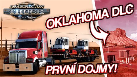 PRVNÍ DOJMY Z OKLAHOMA DLC American Truck Simulator 46 YouTube