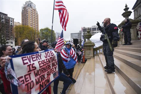 Conservative Activists Return To Michigan S Capitol Time