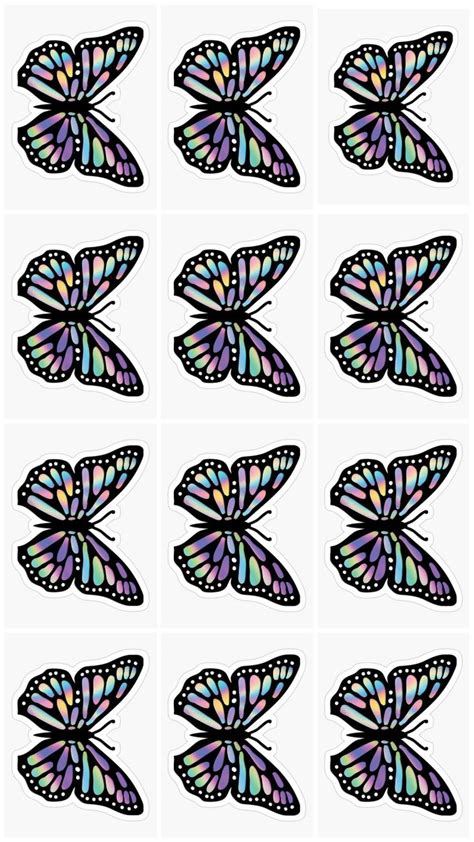 Stickers De Mariposas Mariposas Para Recortar Mariposas Para