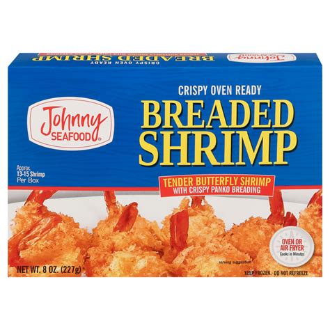 Save On Johnny Seafood Breaded Butterfly Shrimp Frozen Order Online