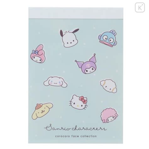 Japan Sanrio Mini Notepad Characters Mint Kawaii Limited