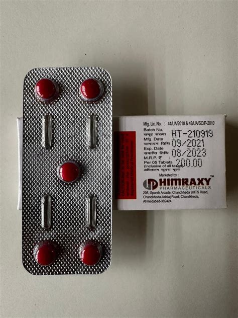 HP 5mg Letrozole Tablets IP Packaging Type Box At Rs 200 Box In