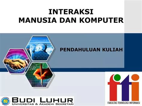 PPT INTERAKSI MANUSIA DAN KOMPUTER PowerPoint Presentation Free