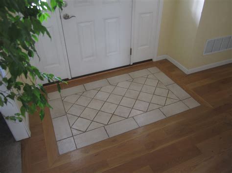 Tile Rug” Entry South House Designs