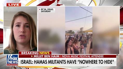 Israeli Music Festival Survivor Describes Horror Of Hamas Led Attack That Left 260 Dead Fox News