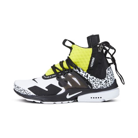 Nike Nike Air Presto Mid Acronym Dynamic Yellow Size Available For