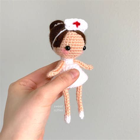 Nurse Pixie Doll (Free Amigurumi Crochet Pattern) - Sweet Softies