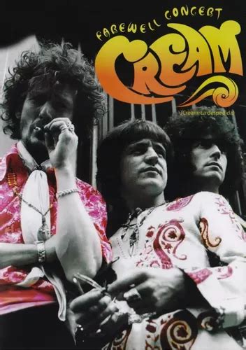 Farewell Concert Cream Dvd Producido Por Zima Mercadolibre