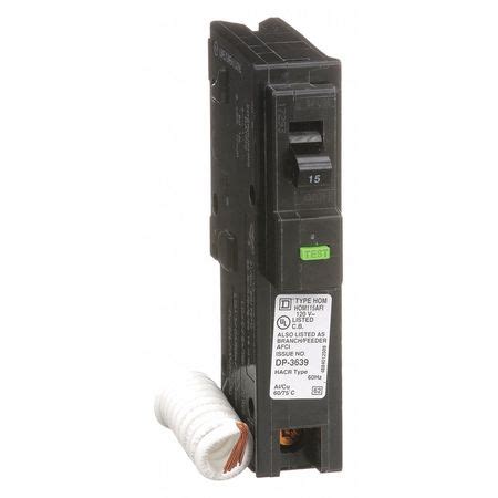 Square D A Pole Miniature Circuit Breaker Hom V Ac