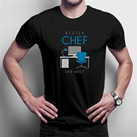 Bester Chef Der Welt Herren T Shirt Mit Aufdruckgeschenk Neuer Job