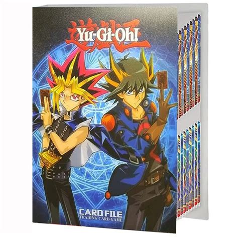 Pcs Album Yugioh Card Holder Book Cartoon Anime Yu Gi Oh Playing