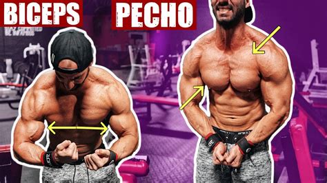 Rutina De Pecho Y Biceps Sin Soltar El Peso Gymtopz Youtube