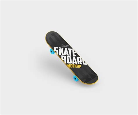 Premium Psd Skateboard Mockup Psd Template