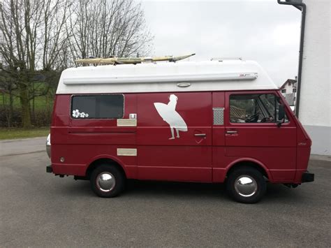 1977 Volkswagen Lt 28 Oldtimer Camper 4x4Schweiz