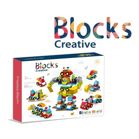 Building Blocks - Robot 85 Pieces - Gift Mania