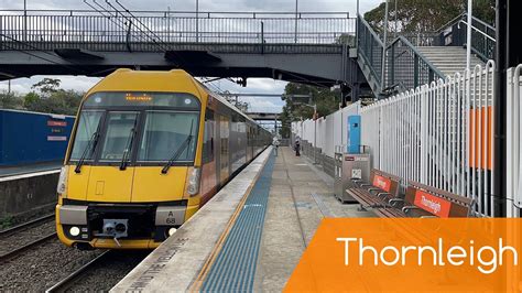 Nsw Trains Vlog Thornleigh Weekend Trains Youtube