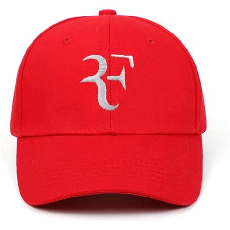 Nouveau Tennis Star Roger Federer Casquette 3D Broderie Papa Casquettes