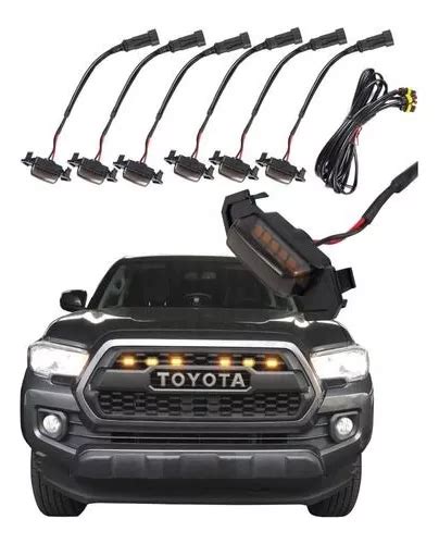 Kit 6 Cuartos Led Parrilla Tacoma Toyota Tipo Trd 2006 2020 Envío gratis