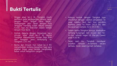 Jalur Rempah Di Indonesia Pada Masa Praaksara Pptx