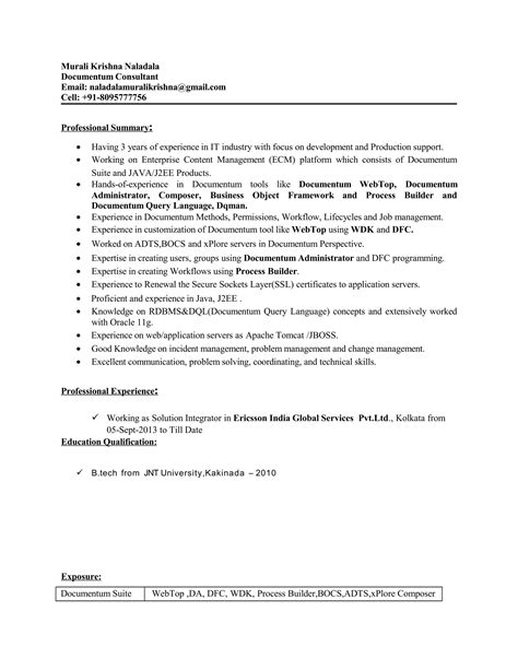 Murali Cv Pdf