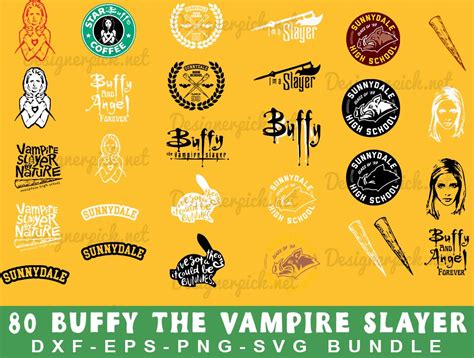 Buffy The Vampire Slayer SVG - Best Quality Design Bundle