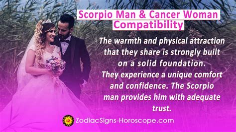 Scorpio Man and Cancer Woman Compatibility in Love, and Intimacy