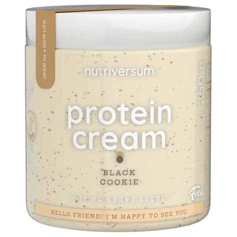 Nutriversum FOOD Protein Cream black cookie 250g rendelése a