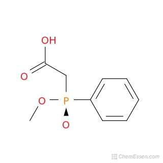 S Methoxy Phenyl Phosphoryl Acetic Acid Structure C H O P