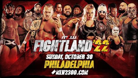 Mlw Adds World Title Match To Fightland 2022