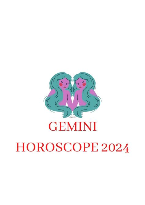 Gemini Yearly Horoscope 2024 Yearly Horoscope 2024 For Gemini Etsy