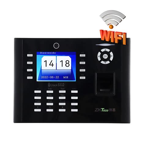 Zkteco Iclock Biometric Fingerprint Employee Time Attendance Machine