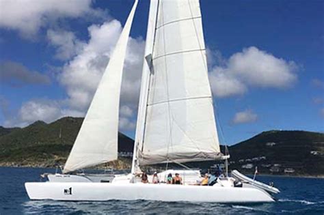 Sunset Catamaran Tour St Maarten St Martin Boat Charters Xisle