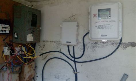 Installation Of Solar Meter And Bi Directional Meter By Pgvcl