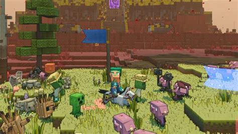 Minecraft Legends Gameplay Preview The Next Game Pass Co Op Classic