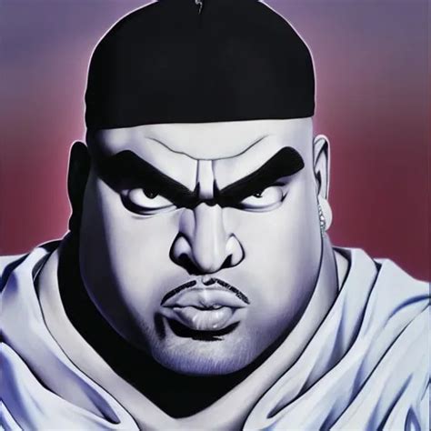 Ultra Realistic Portrait Painting Of Big Pun Art By Stable Diffusion