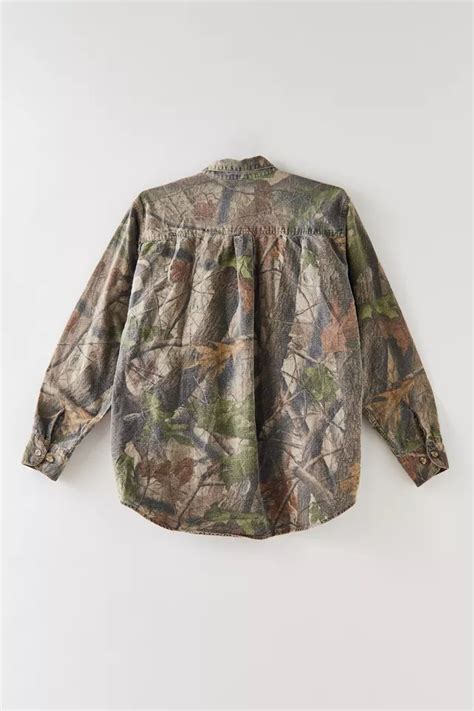 Vintage Camo Shirt Urban Outfitters