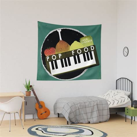 Jack Stauber Pop Food Album Cover Tapestry Sold By Eder Oliveira Sku 42292862 30 Off Printerval