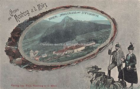 Neuberg Collage 1908 Wiener Werkstätte Postkarten