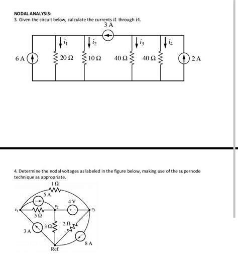 Solved Mesh Analysis 1 Find The Mesh Currents I1i2 And I3