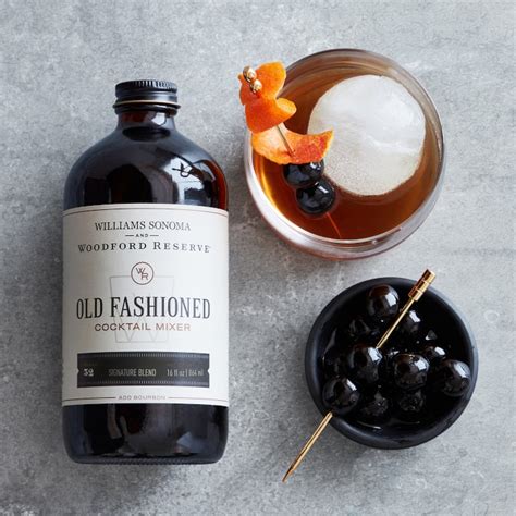 Woodford Reserve X Williams Sonoma Cocktail Mix Old Fashioned