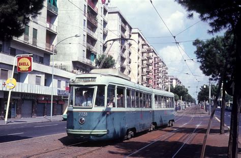 Roma Rom Atac Linea Tranviaria Sl Stanga Tas Via