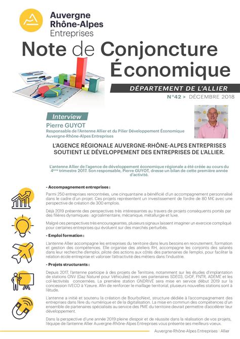 Calaméo Note Conjoncture Allier N 42