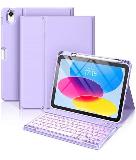 Amazon Hamile Funda para iPad de 10ª generación con teclado de 10