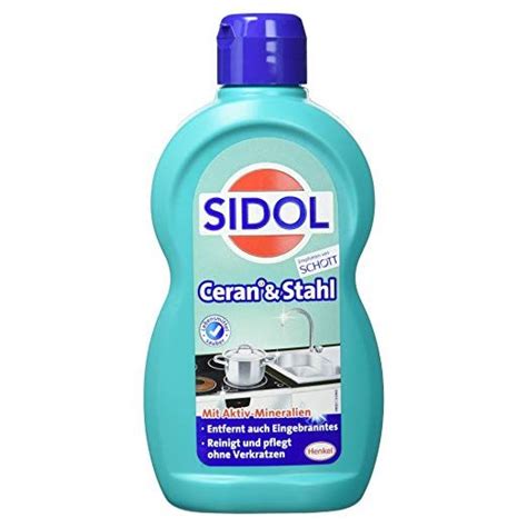 Sidol Ceran Stahl Reiniger Ml Amazon De Drogerie