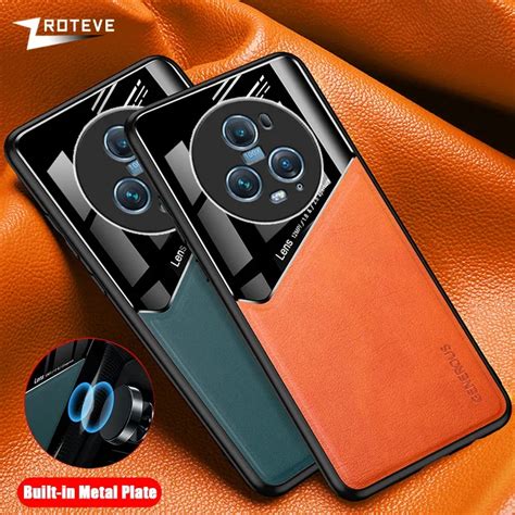 Magic5 Pro Case Zroteve Pu Leather Car Magnetic Hard Pc Cover For